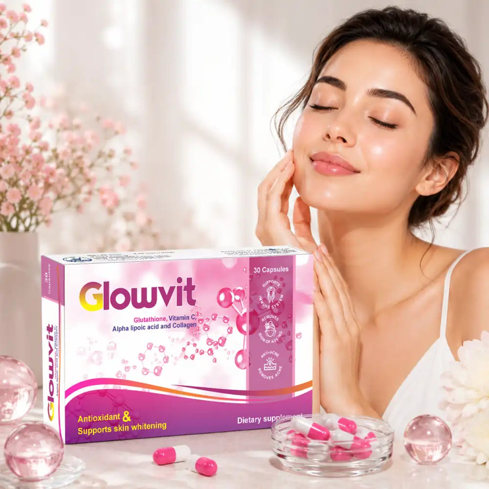Glowvit Whitening Capsule by Lords Healthcare – Glutathione