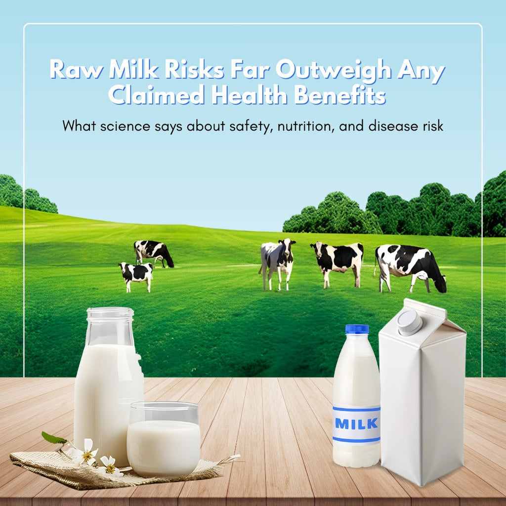Raw Milk Health Risks Significantly Outweigh Any Potential Benefits