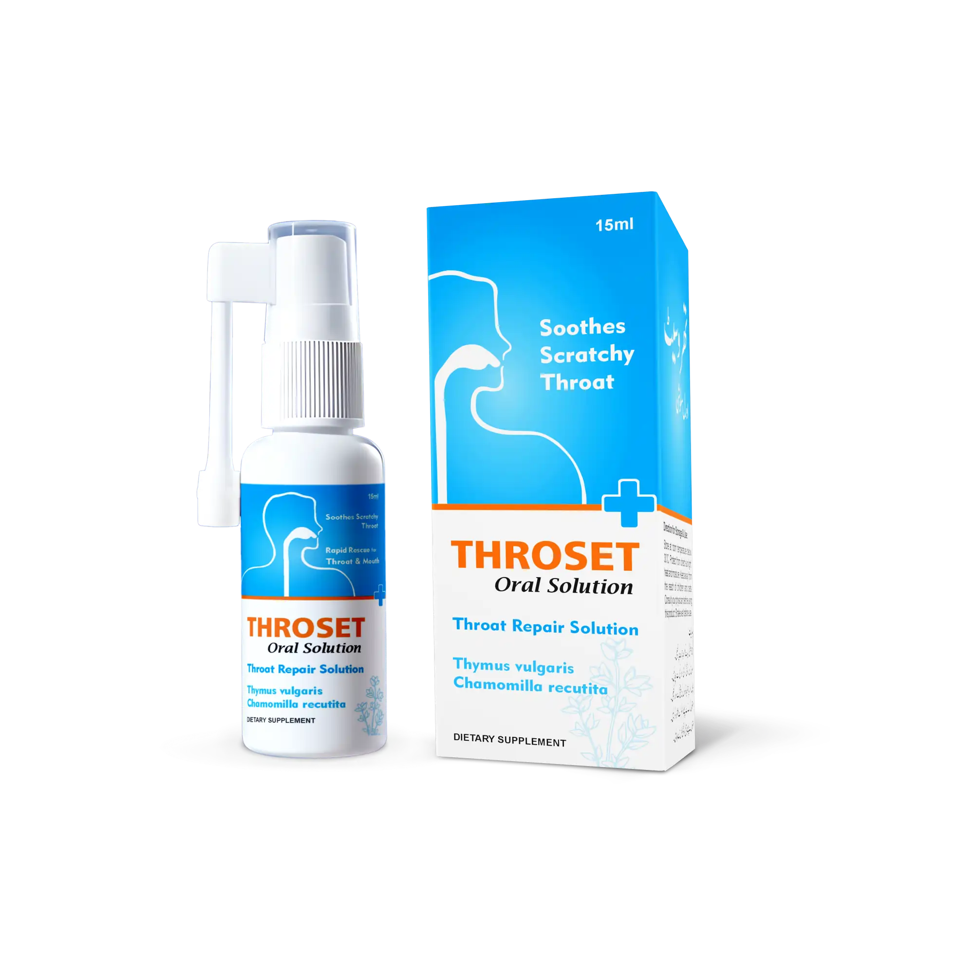 Throset oral spray