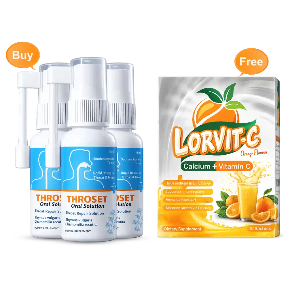 3 Throset + Lorvit C Free