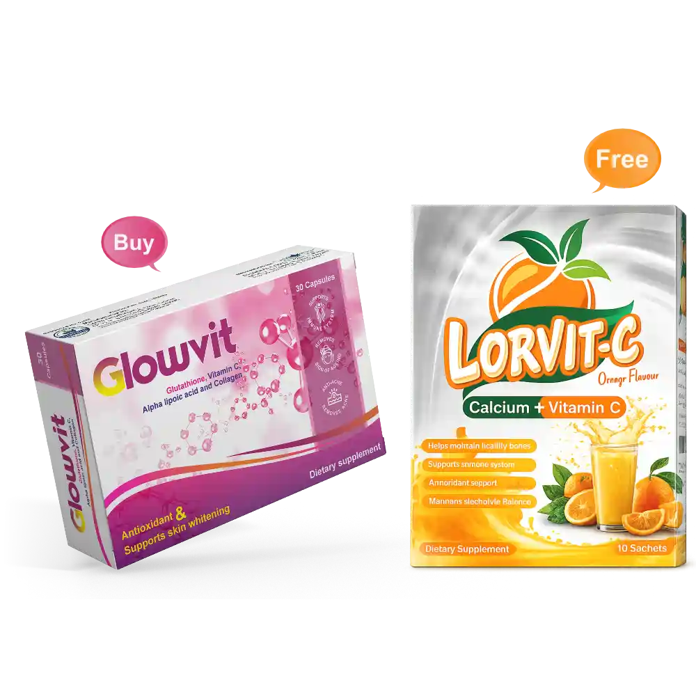 Glowvit Capsule + Lorvit C Free Offer